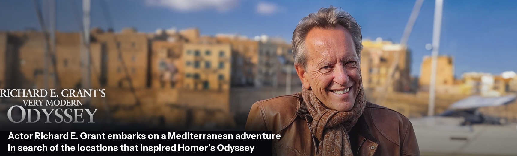 Richard E. Grant's Very Modern Odyssey title artwork